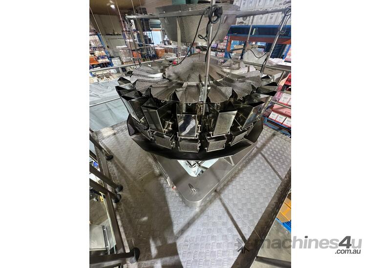 caption MULTI HEAD WEIGH & VERTICAL FORM & FILL MACHINES, COMPRISING