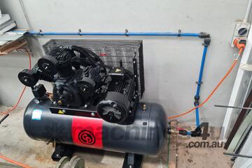 Chicago Pneumatic CP Ironman 5-150 AUS 150L 5.5HP Tank Mounted Three Phase Piston Air Compressor