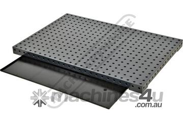 WT16-1208T 800 x 1200mm M16 Pro Series Welding Table Top with Pull-out Tray 1200 x 800 x 65mm (LxWxH