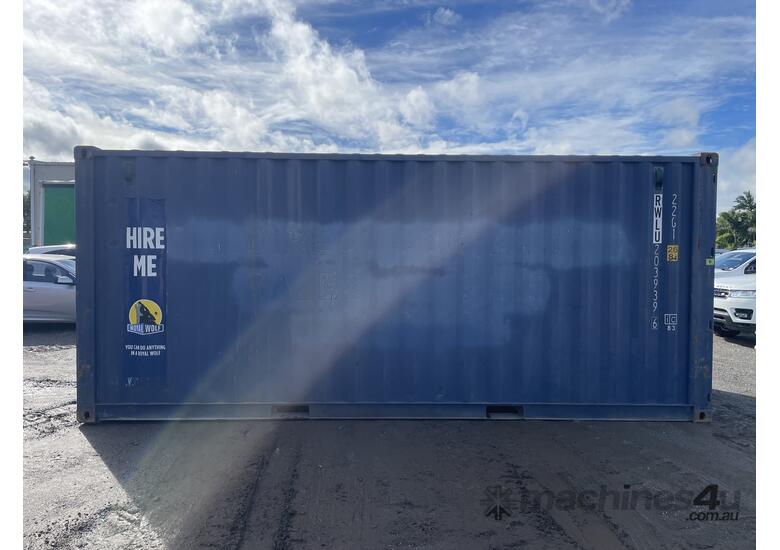 caption 1 x 20ft Shipping Container