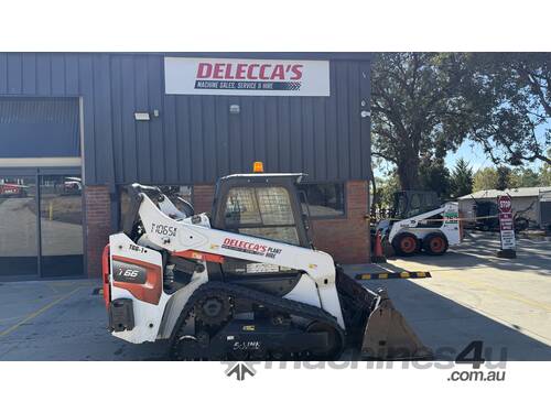 Bobcat T66 Tracked Loader Joystick Controls