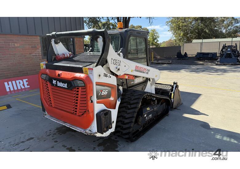 Bobcat T66 Tracked Loader Joystick Controls