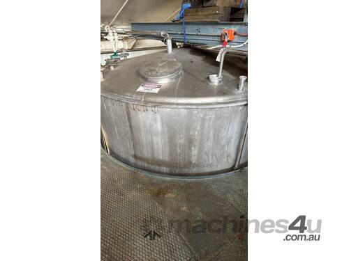 Stainless Steel Mash Tank 22Kl Capacity with Agitator 