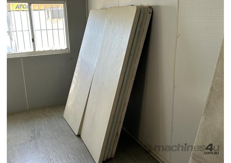 caption 7x Trestle Tables