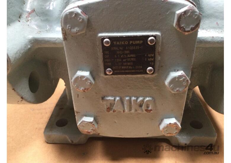 Taiko Kikai NHG-3MA Lubricating Oil / Fuel Oil Transfer Pump
