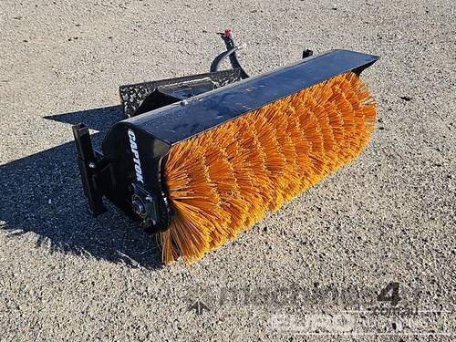 caption Unused Captok Sweeper to suit Mini Skidsteer Loader