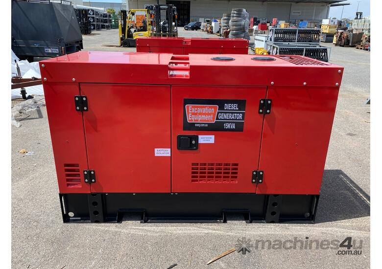 EXEQ 15KVA Single Phase Silenced Generator