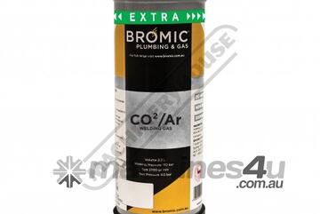 CO2/Ar - 86% Argon & 14% Carbon Dioxide Disposable Cylinder 1181526 2.2 Litres