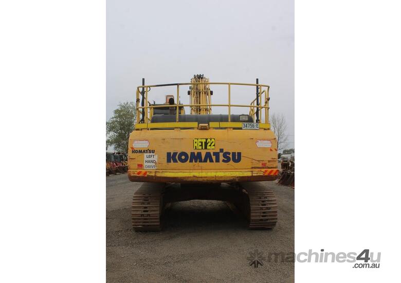 caption 2013 Komatsu Pc300lc-8