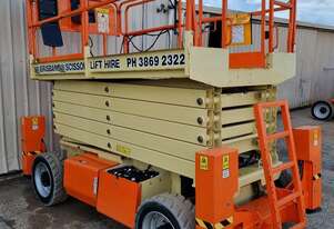 JLG M4069 40ft RTS Scissor Lift dual energy
