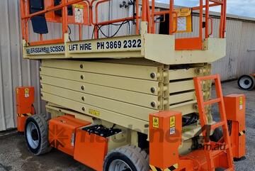 JLG M4069 40ft RTS Scissor Lift dual energy