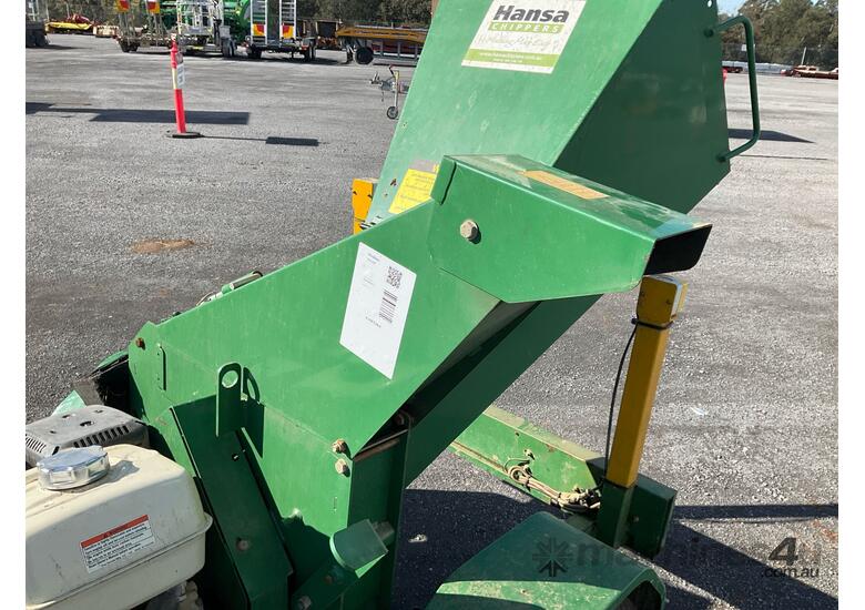 caption 2013 Hansa C13 Trailer Mounted Chipper