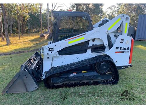 caption 2019 Bobcat T770 SKID STEER LOADER CATERPILLAR CASE KUBOTA TEREX ASV