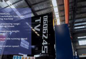 3KW - 12KW Jater Laser TV Series Tube & Pipe Laser Cutting MachineRound, Square & Structural Steel