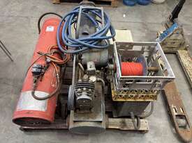 1 X Pallet of Air Compressors, Heater & General Goods - picture2' - Click to enlarge