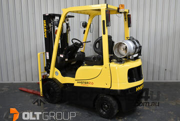Hyster H2.0TXS 2 Tonne LPG Forklift For Sale 4380mm Container Mast Low Hours
