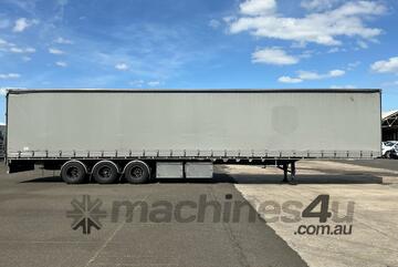 2019 Vawdrey VBS30D Tri Axle Flat Top Curtainside B Trailer