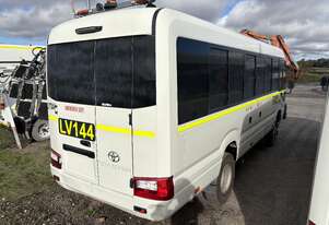 2017 Toyota Coaster (4x4) Diesel Bus