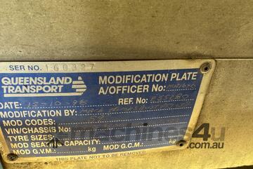 1998 Barry Stoodley Tri Axle Tipper Trailer