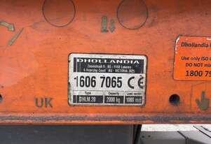 2017 Hino 500 FD 1124 4x2 Laundry Body (Manual)