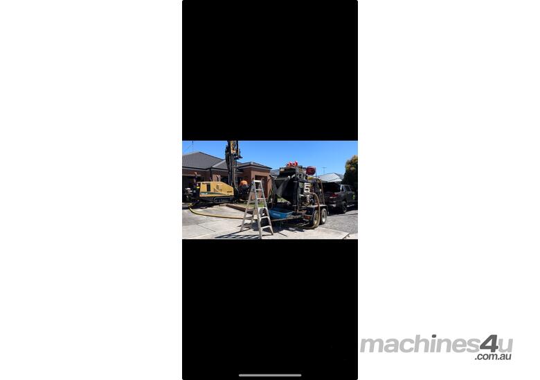 2 x Vermeer D20x22FX Vertical Drill Rigs – Complete Package) &  Recycler 