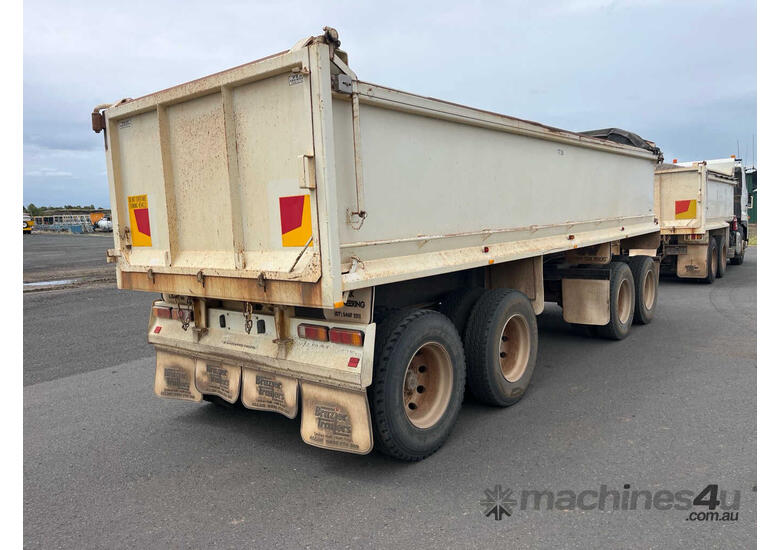 2013 Peak Engineering Quad Axle Tipping Dog Trailer