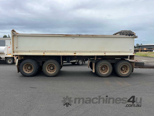 2013 Peak Engineering Quad Axle Tipping Dog Trailer