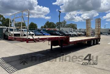 2009 Vawdrey VBS3 Tri-Axle 44ft Drop Deck