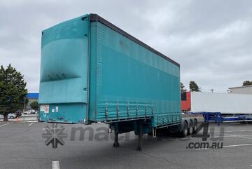 2008 Vawdrey VBS3 Tri Axle Drop Deck Curtainsider A Trailer