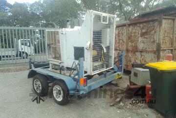 30kn Line winch with data logger , tandem trailer