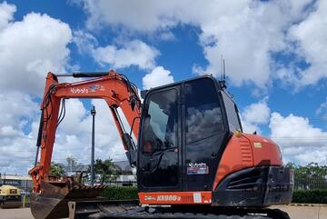 2021 Kubota KX0803 8t Excavator with Tilt Hitch