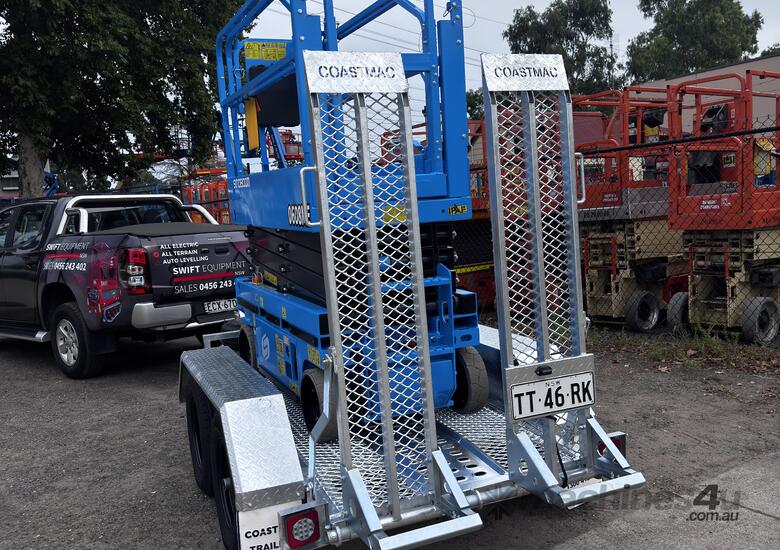 Electric Scissor Lift and Trailer Package image 4