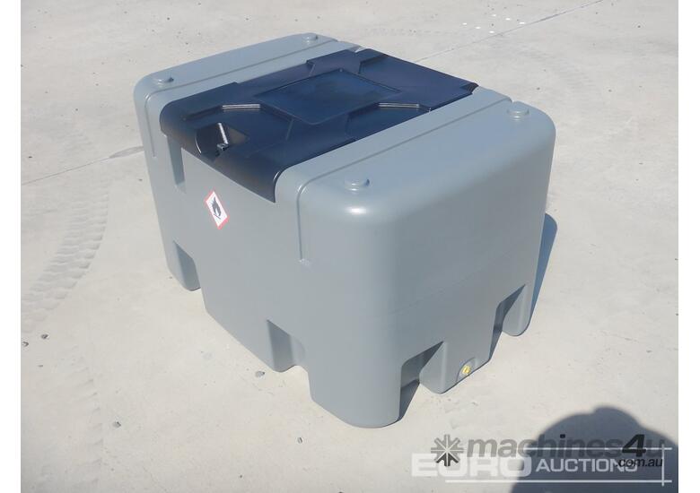 Unused Combo 400 Litre Diesel Tank, 12 Volt Pump, Triggered Nozzle & Hose 