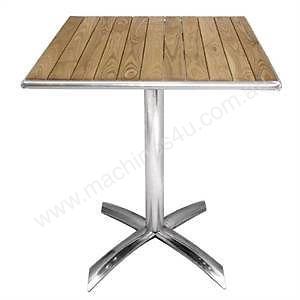 Cafe Table GK991- Bolero Ash Flip Top 600mm Square