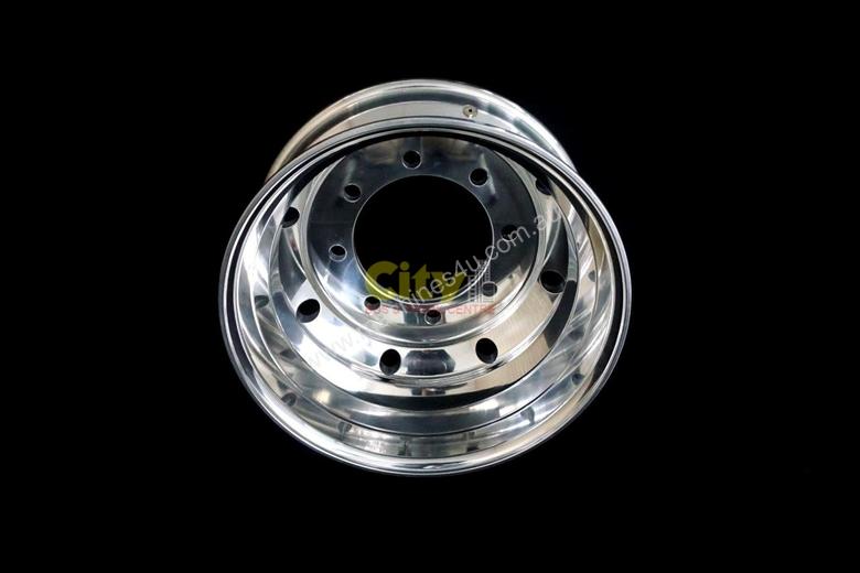 caption 8/275 7.5x19.5 Polished Alloy Rim