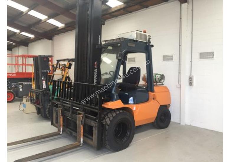 caption Used Toyota 7FG45 forklift - EOFY SALE