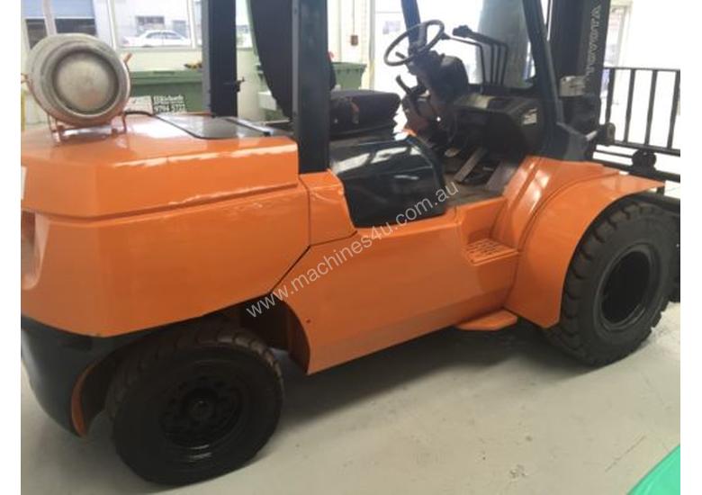 caption Used Toyota 7FG45 forklift - EOFY SALE