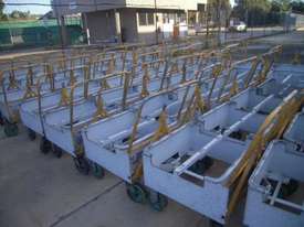 mobile trailer buggies tow forklift material - picture0' - Click to enlarge