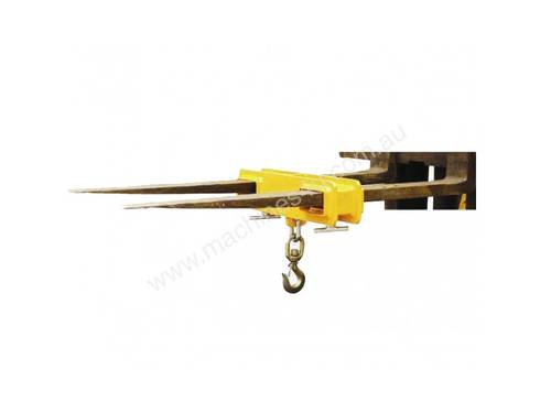 NEW 2500kg forklift slip-on lifting hook attachment FREE DELIVERY