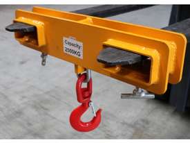 NEW 2500kg forklift slip-on lifting hook attachment FREE DELIVERY - picture0' - Click to enlarge