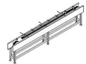 4m Long Indexing Conveyor - picture0' - Click to enlarge