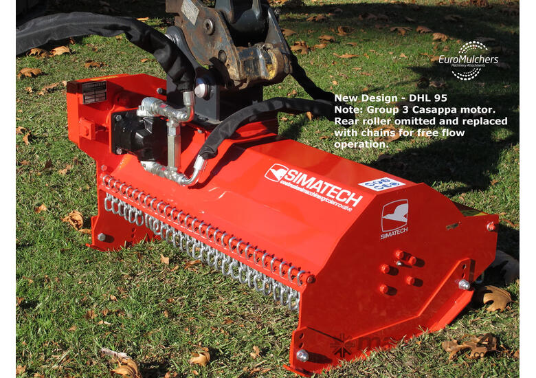 New 2019 Simatech Simatech Excavator Flail Mulcher ITALIAN Drum/Flail