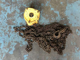 Chain Hoist 1 ton x 6 meter drop lifting Block and Tackle Boss - picture0' - Click to enlarge