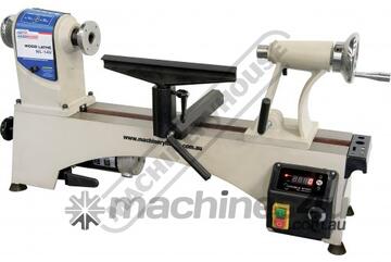 WL-14V Mini Wood Lathe 356mm Swing x 470mm Between Centres Electronic Variable Spindle Speed with D
