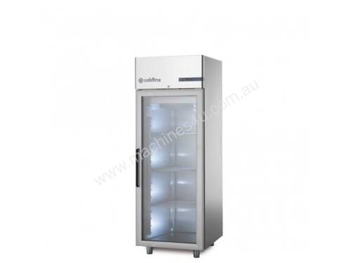 Coldline A70/1NV Single Glass Door Display Freezer - 700 Litre