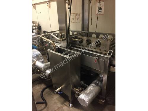 Continuous Deep Fryer (Curtain Fryer) For Industrial Manufacturing