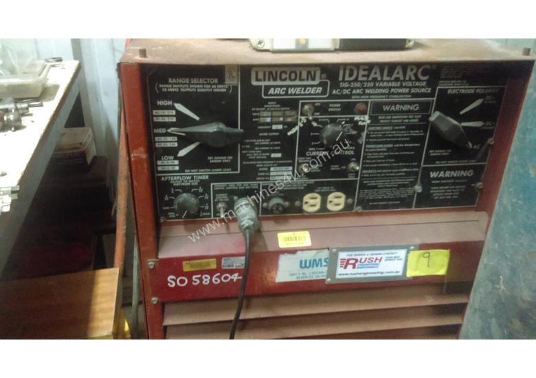caption Lincoln 300 Amp Tig