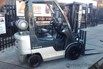 ACTIVE FORKLIFTS - Nissan Forklift 1.8 Ton 4.3m Lift 2010 Model Container Entry ACTIVE FORKLIFTS - Nissan Forklift 1.8 Ton 4.3m Lift 2010 Model Container Entry