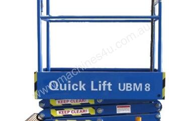 8ft Self Propelled Mini Scissor Lift