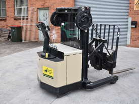 Crown 1.5T Walkie Reach Stacker Forklift for HIRE from $180pw + GST - picture0' - Click to enlarge